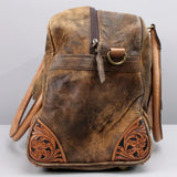 American Darling ADBGA521 Tote Hand Tooled Genuine Leather Women Bag Western Handbag Purse