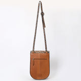 American Darling Adbga522 Cross Body I Hand Tooled Genuine Leather Women Bag Western Handbag Purse