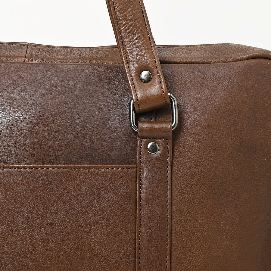 American Darling Briefcase Western Genuine Leather Handcrafted Messenger Laptop Bag with Detachable Shoulder Strap