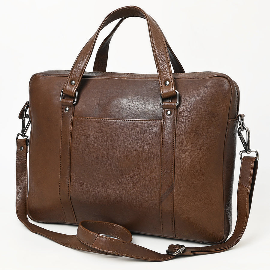 American Darling Briefcase Full Grain Genuine Leather Western Women Bag Handbag | for Cute Laptop - Uhorse