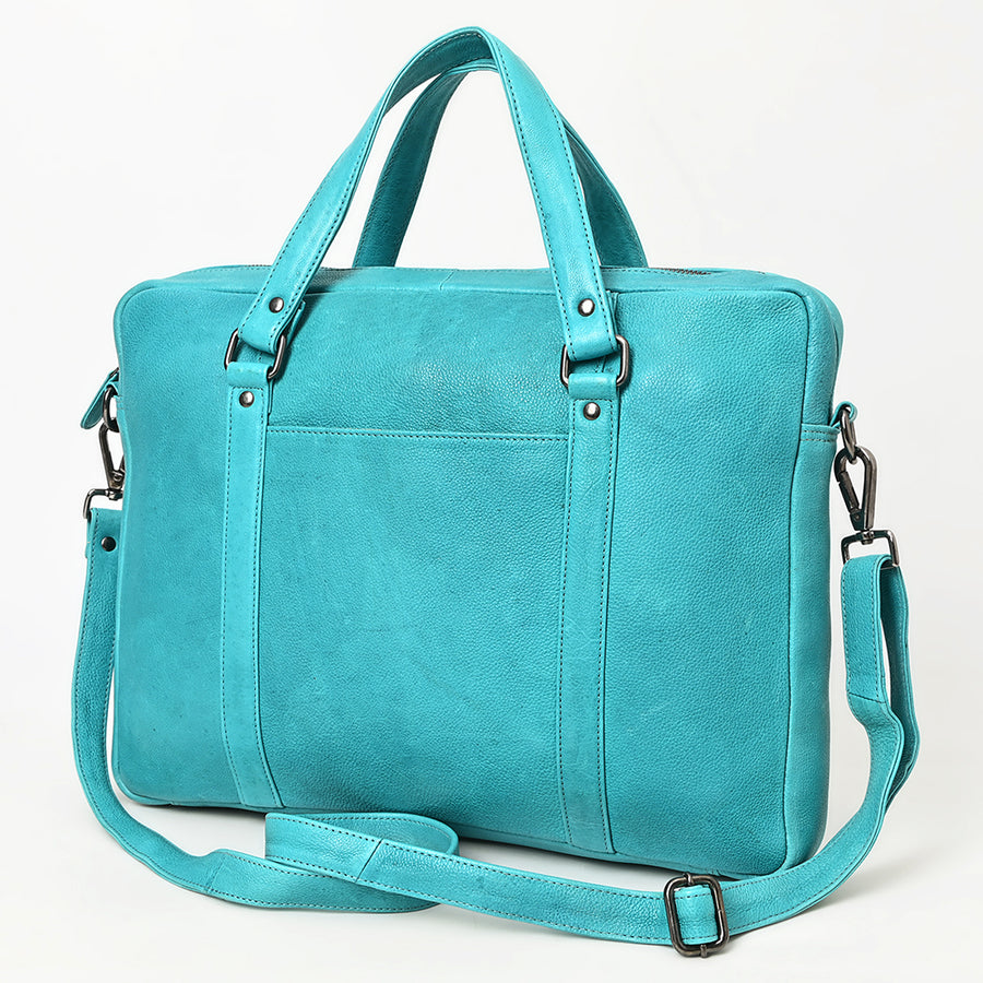 American Darling Briefcase Full Grain Genuine Leather Western Women Bag Handbag | for Cute Laptop - Uhorse