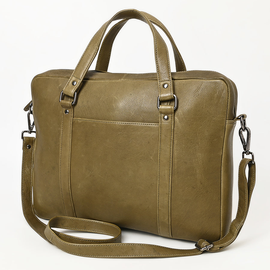 American Darling Briefcase Full Grain Genuine Leather Western Women Bag Handbag | for Cute Laptop - Uhorse