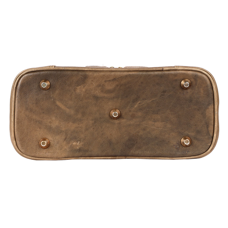 American Darling Jewelry Case Western Genuine Leather Handcrafted Vanity Box Travel Cosmetics Organizer Case