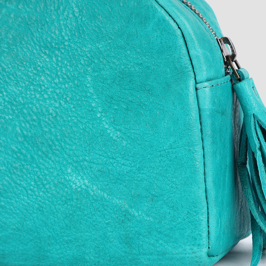 American Darling Small Cross body Bag Western Genuine Leather Handcrafted Purse with Fringes and YKK Zipper
