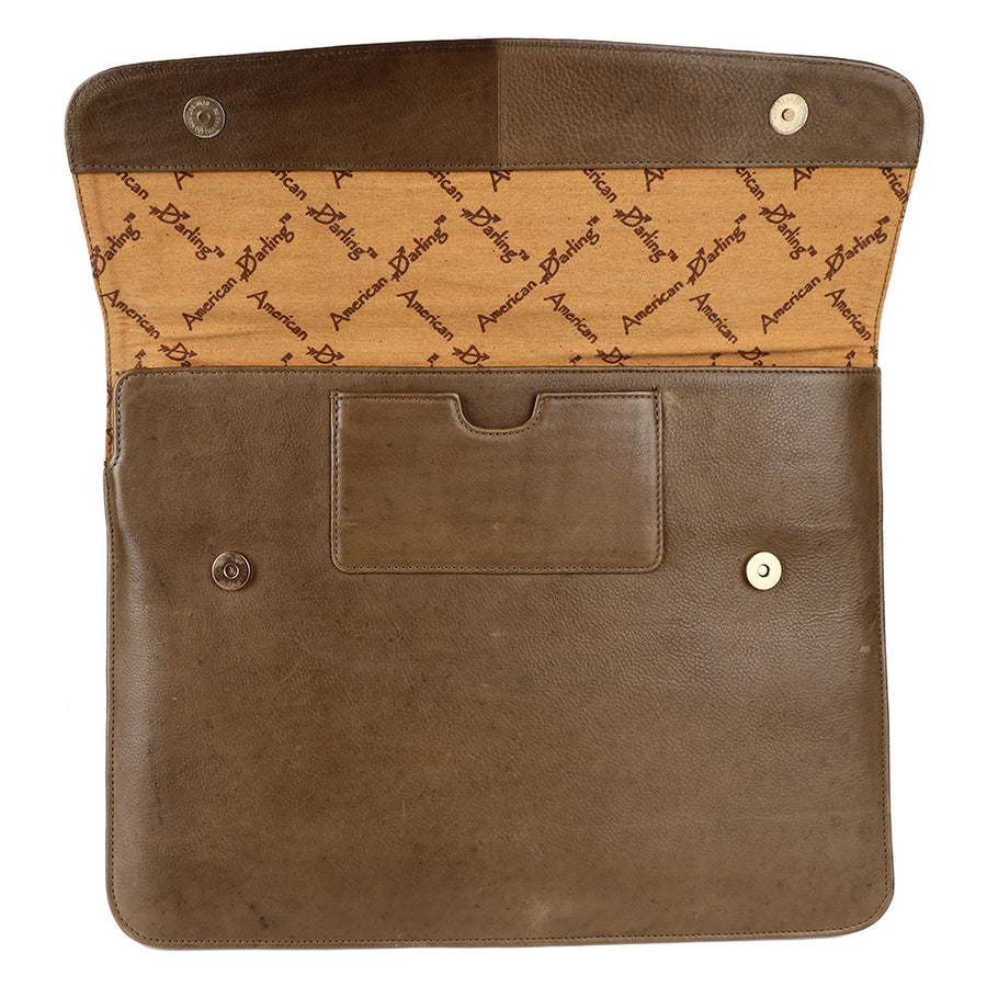 American Darling Wallet Western Genuine Leather Handcrafted Slim Protective Travel Sleeve Envelope Pouch