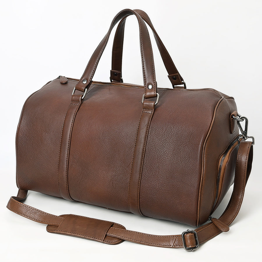 American Darling Duffel Full Grain Genuine Leather Western Women Bag | Handbag Duffel Weekend Travel Bags for - Uhorse