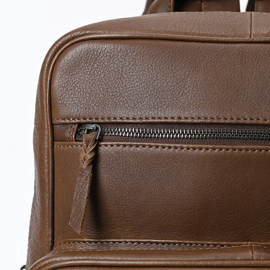 American Darling Backpack Western Genuine Leather Handcrafted Multi Pocket Rucksack Daypack with YKK Zipper