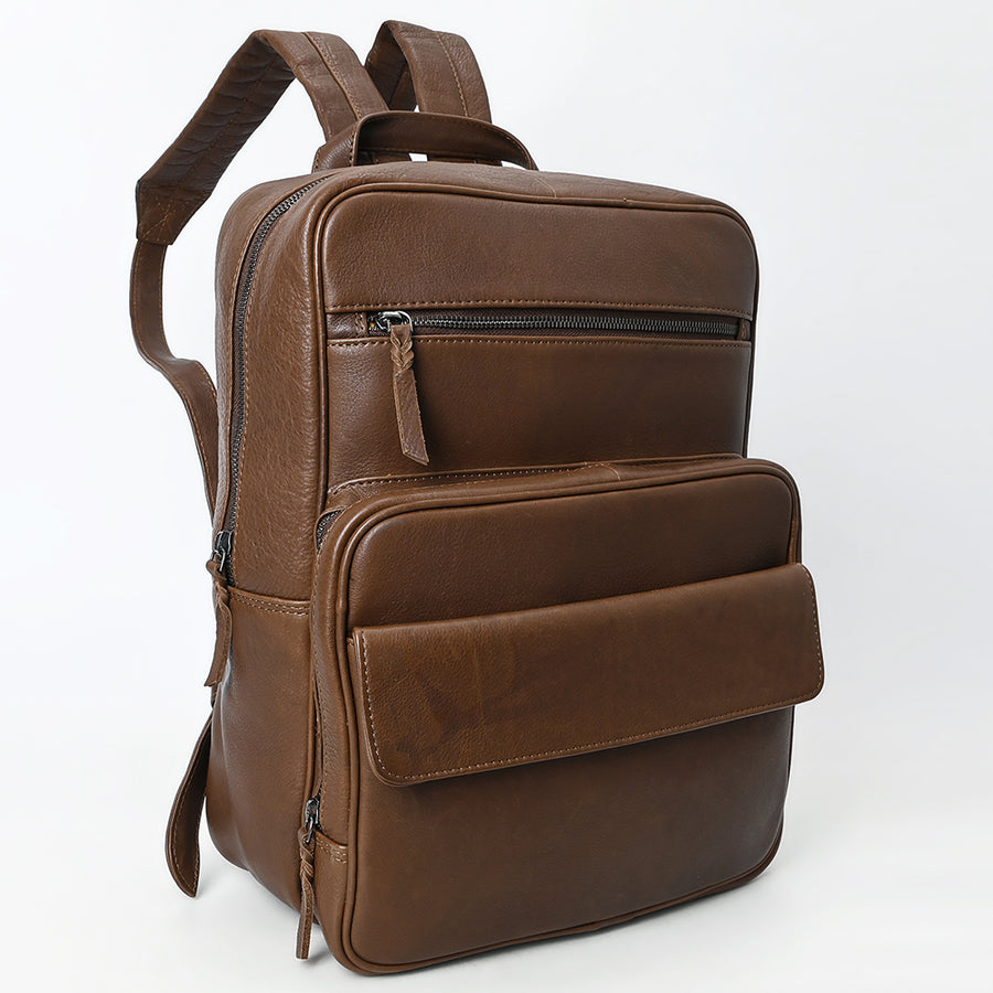 American Darling Backpack Western Genuine Leather Handcrafted Multi Pocket Rucksack Daypack with YKK Zipper