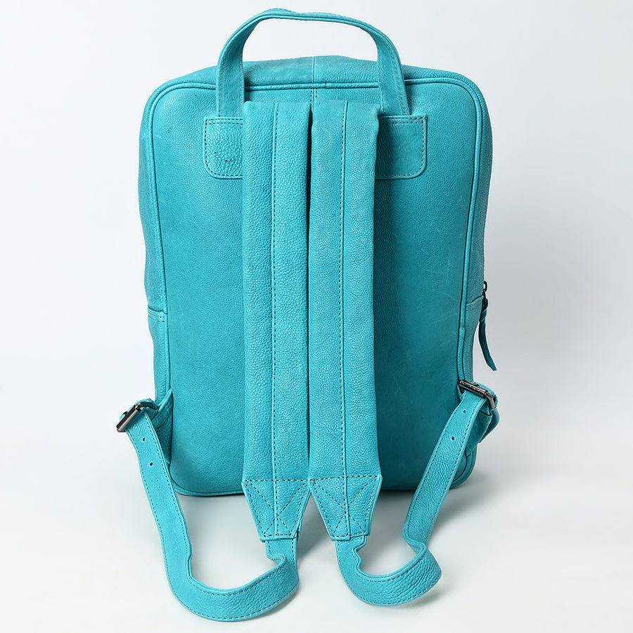 American Darling Backpack Western Genuine Leather Handcrafted Multi Pocket Rucksack Daypack with YKK Zipper