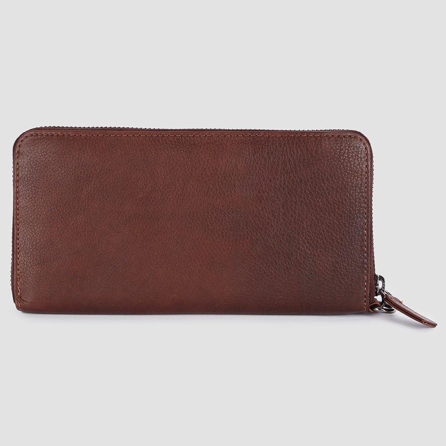 American Darling Wallet Western Genuine Leather Handcrafted Continental Organizer Wristlet Purse with YKK Zipper