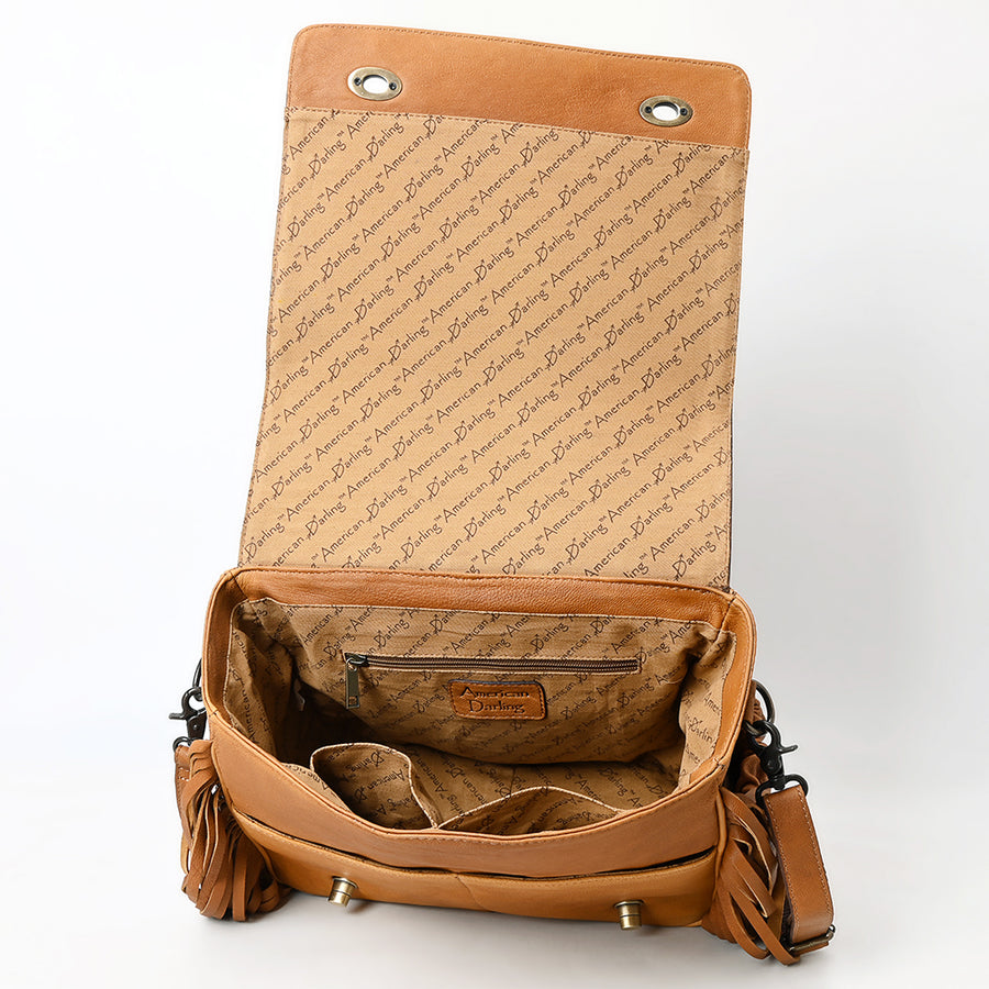 American Darling Cross Body I Hand Tooled Genuine Leather Women Bag Western Handbag Purse