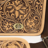 ADBGZ802 American Darling CROSS BODY I Hand Tooled Genuine Leather women bag western handbag purse