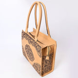 American Darling ADBGZ803 Hand Tooled Genuine Leather women bag western handbag purse