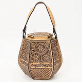 American Darling Tote Hand Tooled Genuine Leather Women Bag Western Handbag Purse | Travel Bags