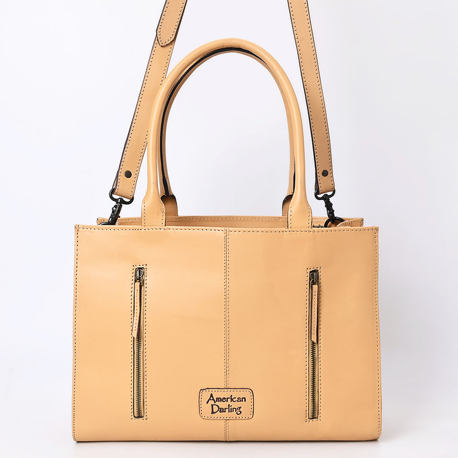 American Darling Tote Hand Tooled Genuine Leather Western Women Bag Handbag Purse | Travel Bags College Casual