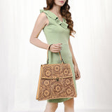 American Darling Tote Hand Tooled Genuine Leather Women Bag Western Handbag Purse | Travel Bags