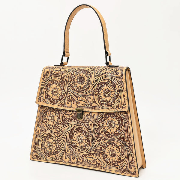American Darling Tote Hand Tooled Genuine Leather Women Bag Western Handbag Purse | Travel Bags - Uhorse