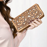 American Darling Wallet Hand Tooled Genuine Leather women bag western handbag purse