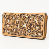 American Darling Wallet Hand Tooled Genuine Leather women bag western handbag purse - Uhorse