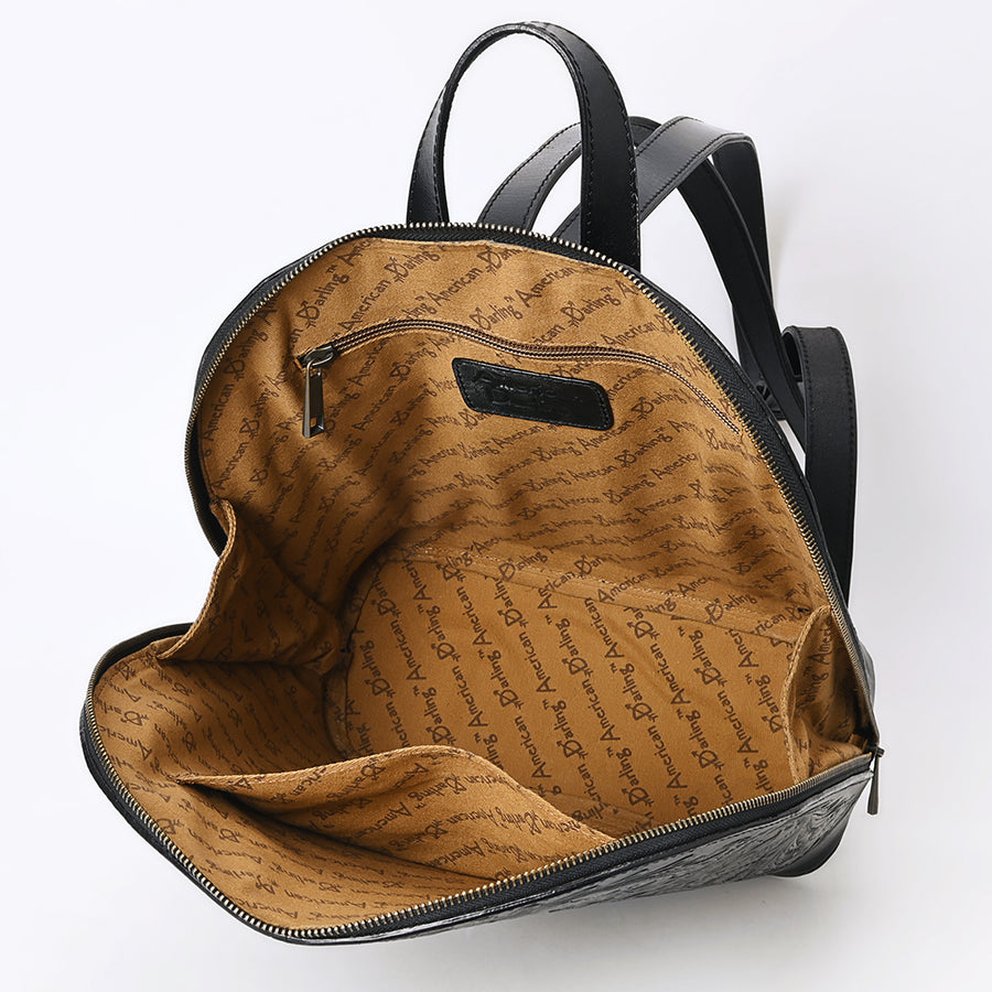 American Darling Backpack Hand Tooled Genuine Leather Women's Bag Western Handbag Purse