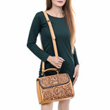 American Darling Backpack Hand Tooled Genuine Leather Women Bag Western Handbag Purse | Travel Bags