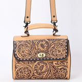 American Darling Backpack Hand Tooled Genuine Leather Women Bag Western Handbag Purse | Travel Bags