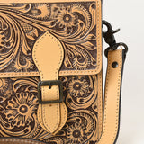 American Darling Briefcase Hand Tooled Genuine Leather women bag western handbag purse