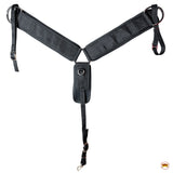 HILASON Western Horse Tack Neoprene Nylon Breast Collar Black