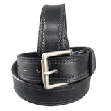 HILASON W. Heavy Duty Genuine Leather Mens Belt Black 38 In by Hilason – Cowboy and equestrian accessories