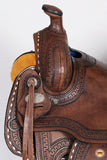 Western Horse Tack Set Saddle American Leather Ranch Roping Hilason