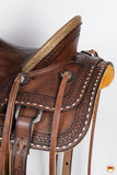 Western Horse Tack Set Saddle American Leather Ranch Roping Hilason