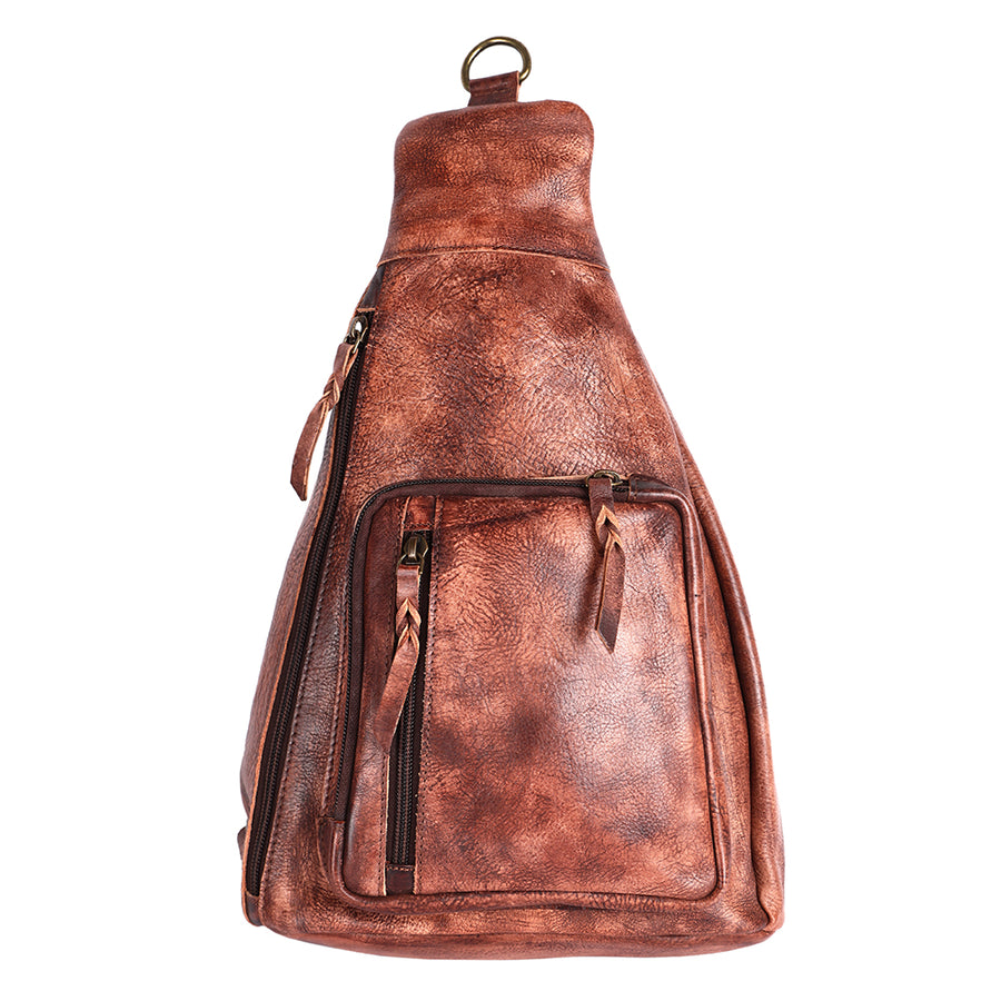 Never Mind Nmbgm165B Sling Vintage Handmade Genuine Cowhide Leather by Hilason – Cowboy and equestrian accessories