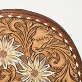 American Darling Hand Tooled Genuine Leather women bag western handbag purse