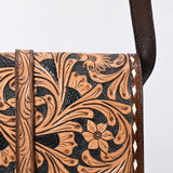American Darling Crossbody Hand Tooled Genuine Leather Women Western Handbag |