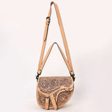 American Darling Crossbody  Hand Tooled Genuine Leather women bag western handbag purse