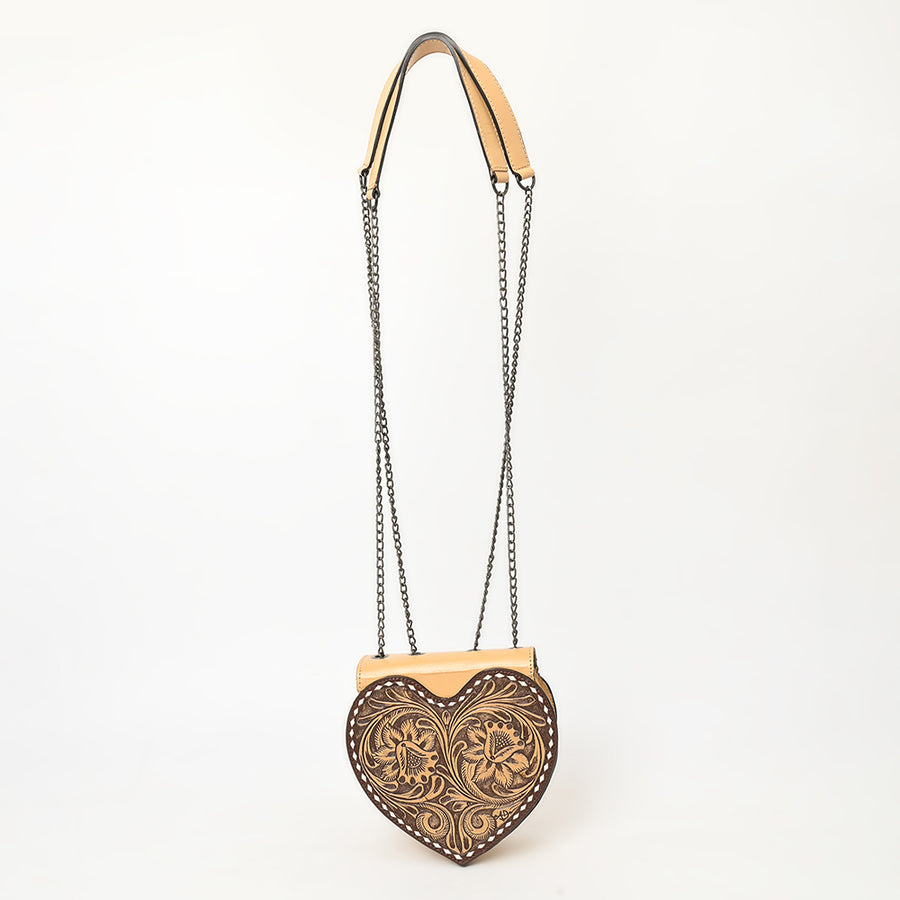 American Darling Cross Body Hand Tooled Genuine Leather Women Bag Western Handbag Purse