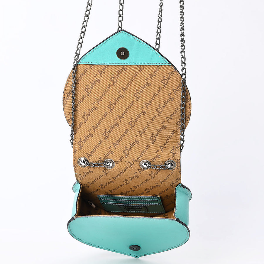 American Darling Cross Body Hand Tooled Genuine Leather Women Western Handbag | Bag Travel