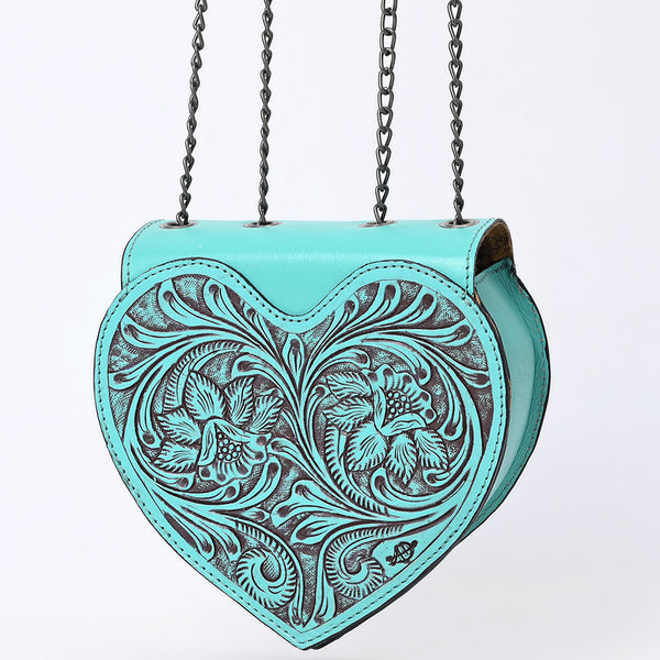 American Darling Cross Body Hand Tooled Genuine Leather Women Western Handbag | Bag Travel - Hilason
