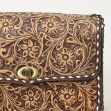 American Darling Small Crossbody Beautifully Hand Tooled Genuine Leather Women Bag Western Handbag Purse|