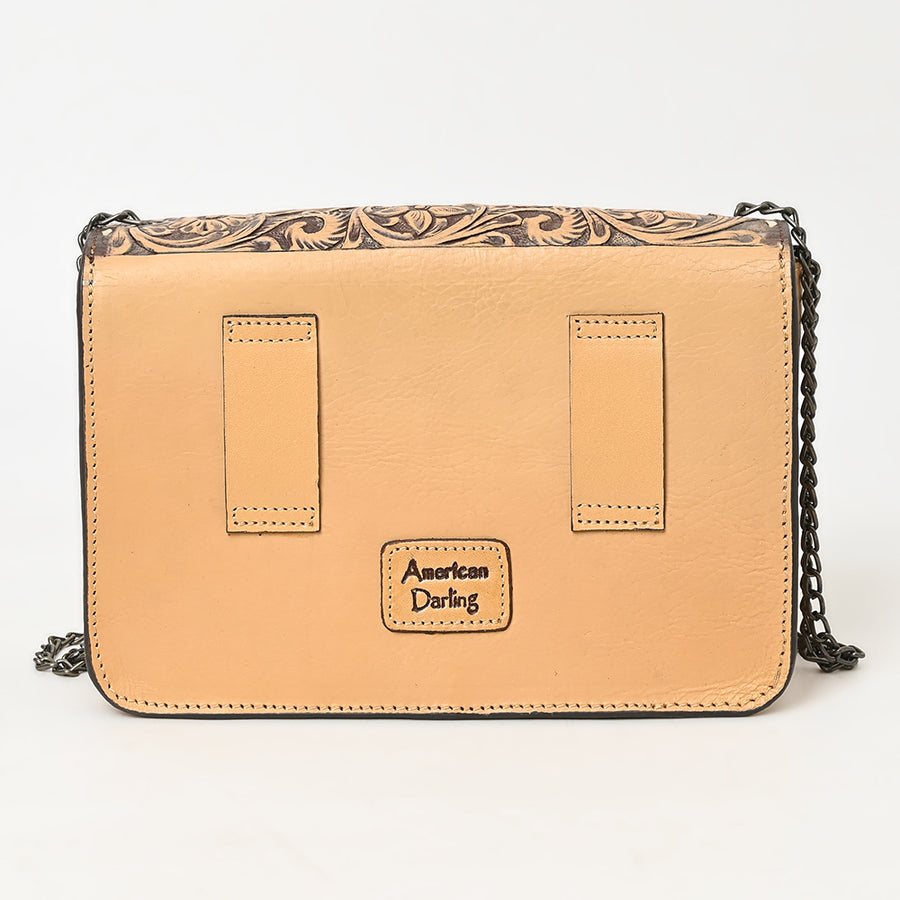 American Darling Small Crossbody Beautifully Hand Tooled Genuine Leather Women Bag Western Handbag Purse