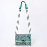American Darling Small Crossbody Beautifully Hand Tooled Genuine Leather Women Western Handbag Purse |