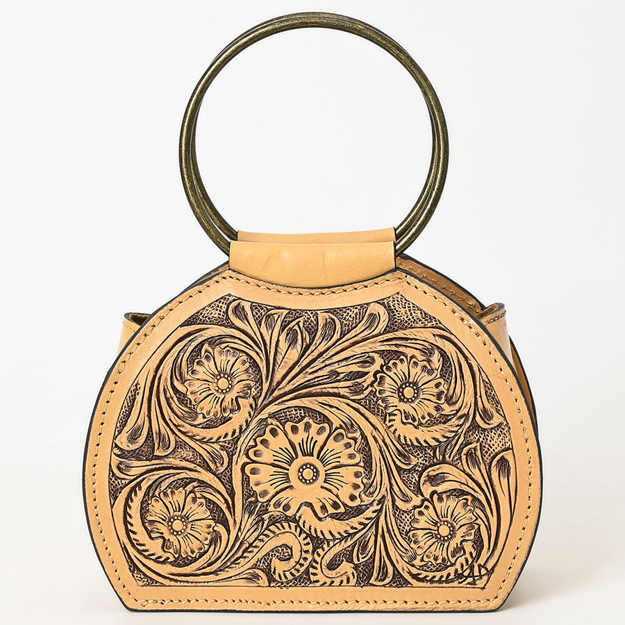 American Darling Clutch Beautifully Hand Tooled Genuine Leather Women Bag Western Handbag Purse