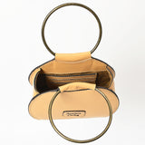 American Darling Clutch Beautifully Hand Tooled Genuine Leather Women Bag Western Handbag Purse |