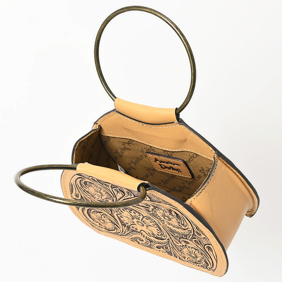 American Darling Clutch Beautifully Hand Tooled Genuine Leather Women Bag Western Handbag Purse