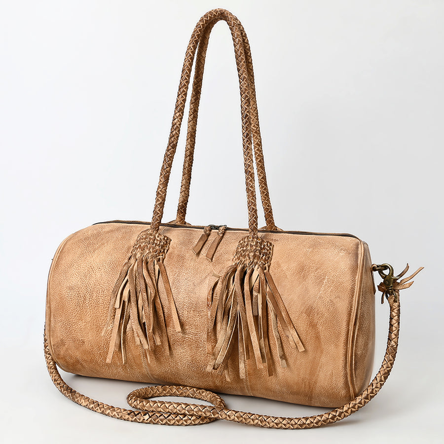 Never Mind NMBGM167A Duffel Genuine Leather women bag western Bag by Hilason – Cowboy and equestrian accessories