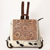 OHLAY OHG134 Cross Body Hand Tooled Hair-On Genuine Leather women bag western handbag purse