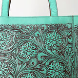 American Darling Tote Hand Tooled Genuine Leather women bag western handbag purse