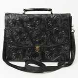 ADBG1437B American Darling BRIEFCASE Hand Tooled Genuine Leather women bag western handbag purse