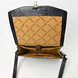 American Darling BRIEFCASE Hand Tooled Genuine Leather women bag western handbag purse