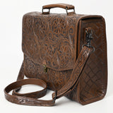 American Darling BRIEFCASE Hand Tooled Genuine Leather women bag western handbag purse